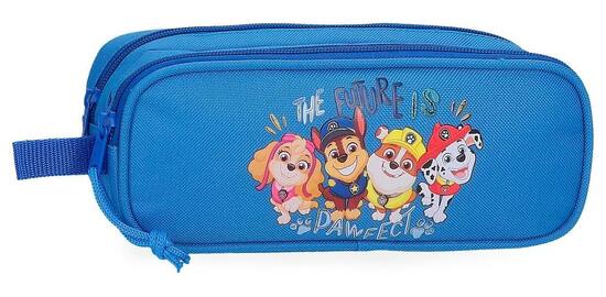Astuccio due scomparti Nickelodeon Paw Patrol The Playful Outdoors 9cm blu