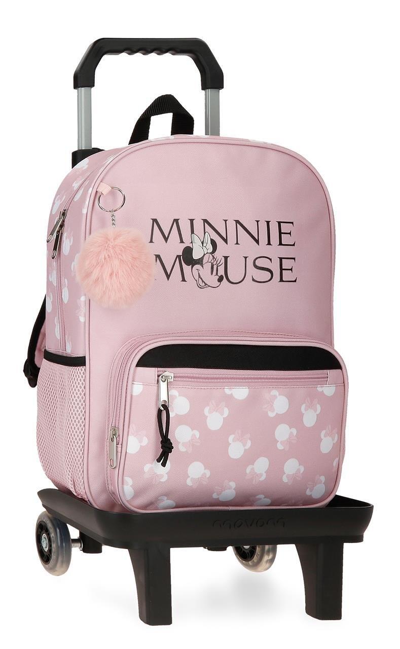 Mochila Carrito Minnie Para NiÃ±as Mochila Carrito De Minnie Para