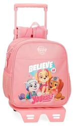 Sac à dos scolaire Paw Patrol Believe In Yourself avec chariot 25cm