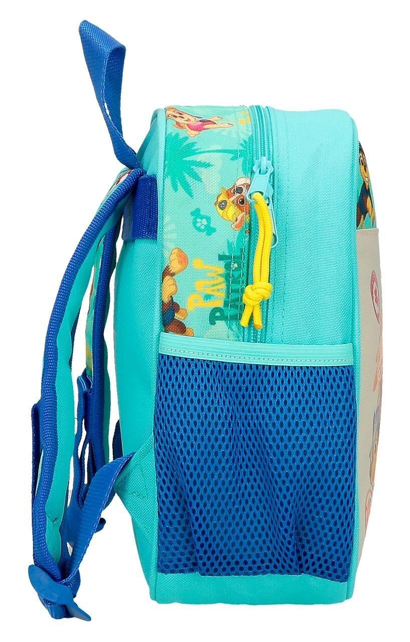 Mochila escolar adaptable Nickelodeon Paw patrol pawsome vibes 25cm turquesa 4/4