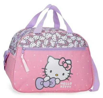Sac de voyage fille Hello Kitty My Favourite Bow 40cm rose