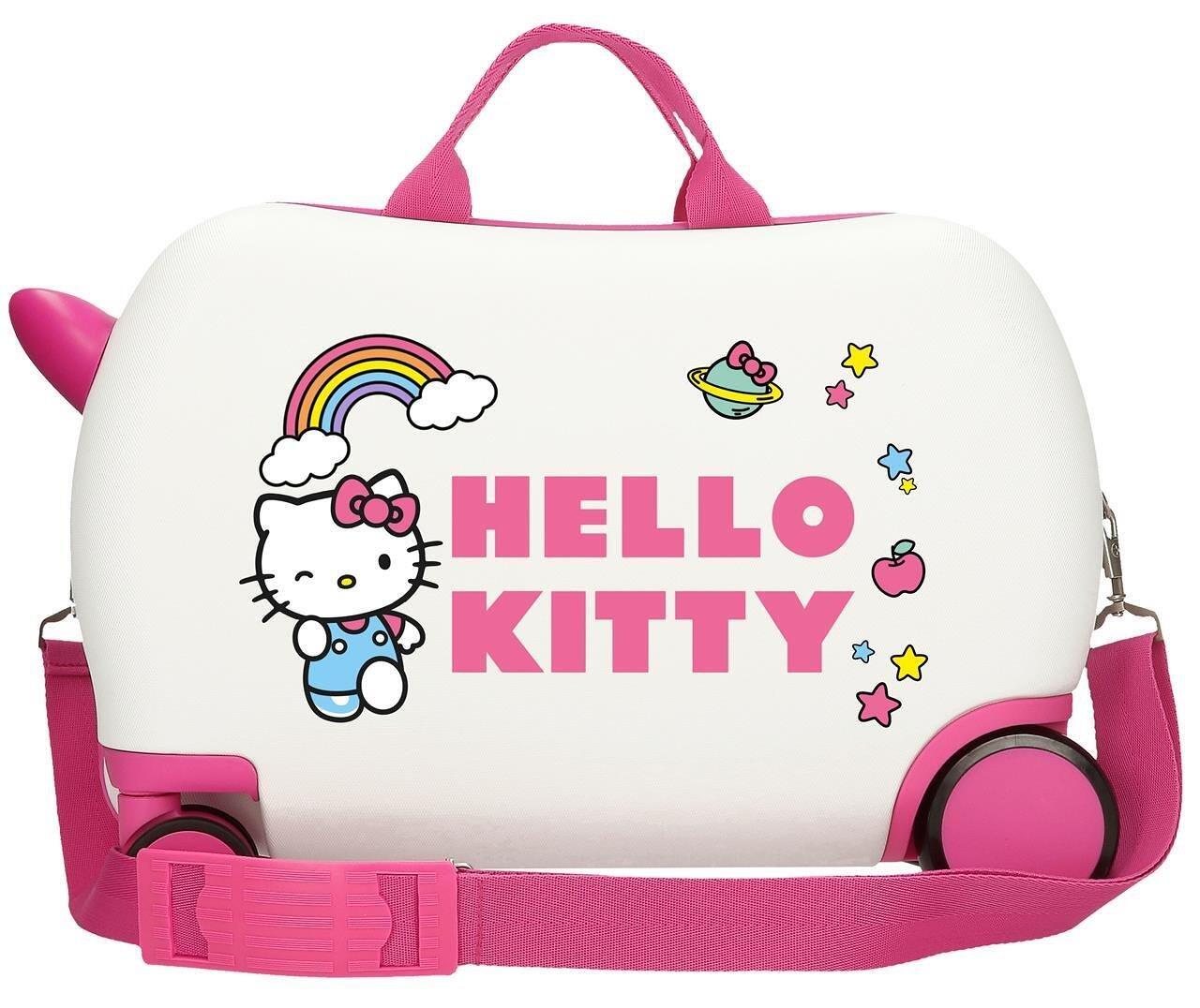 Maleta infantil 2 ruedas multidireccionales Hello kitty You are cute 24,6L 2/4