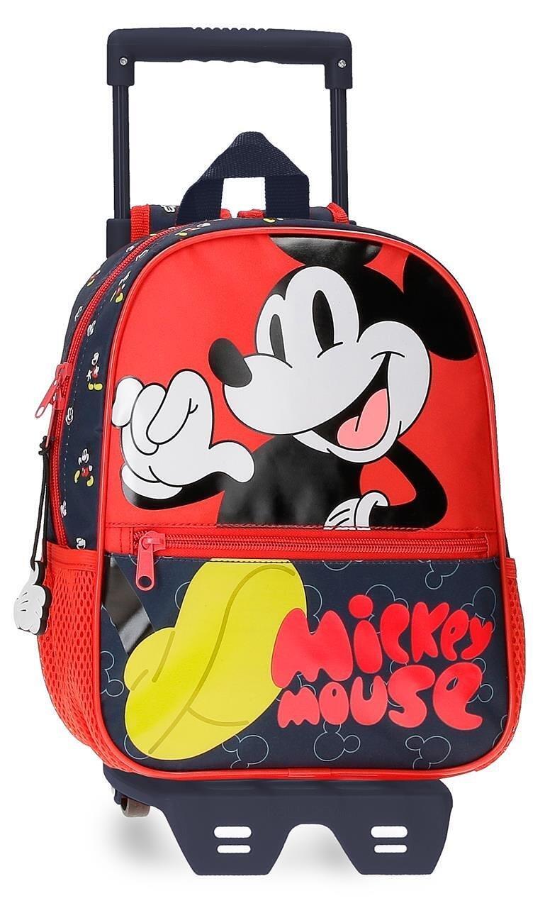 Morral Maleta Mochila Con Ruedas Mickey Mouse Disney Mickey Mouse