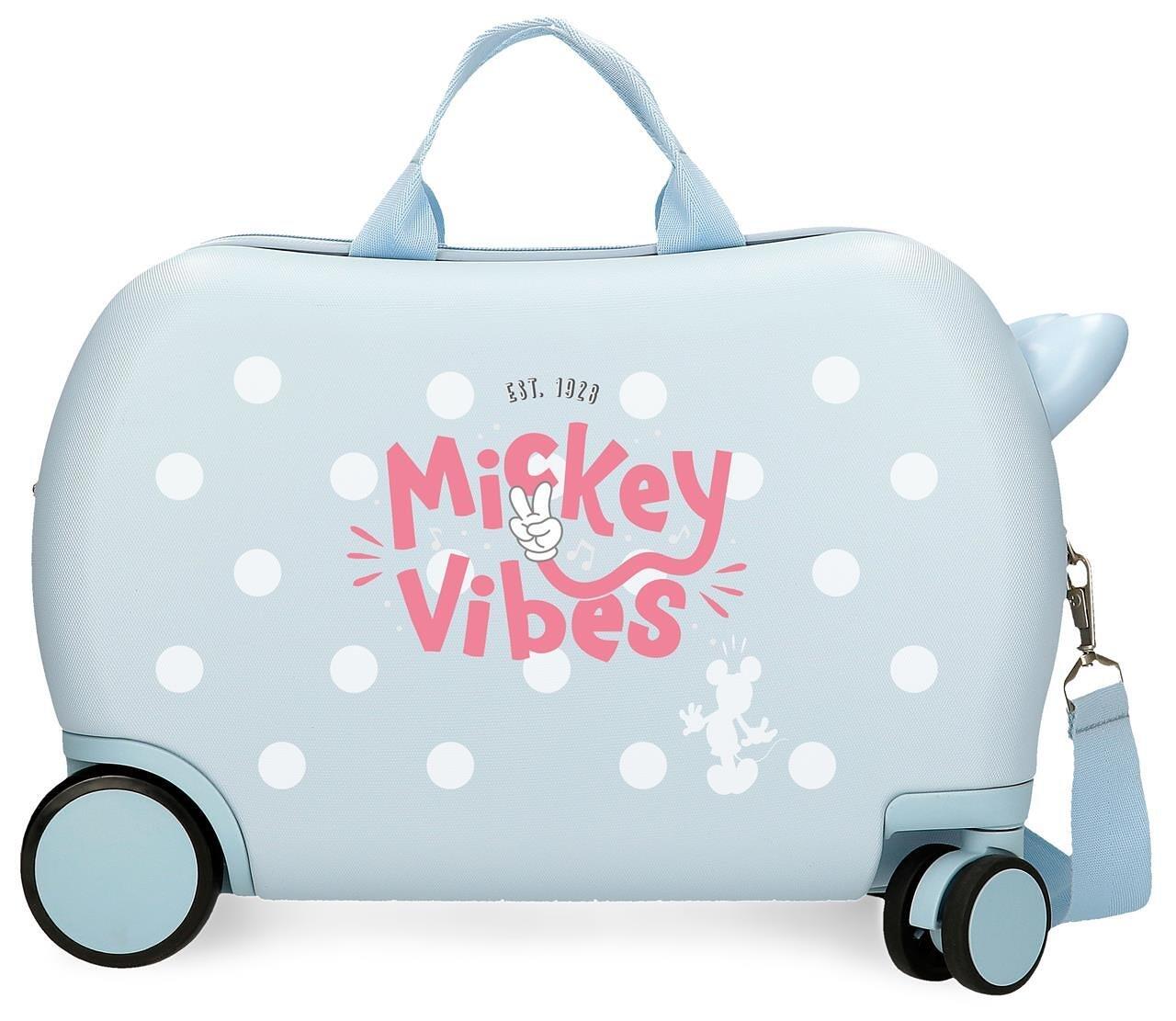 Maleta infantil 2 roues multidirectionnelles Disney Mickey Vibes 27,9L 1/4