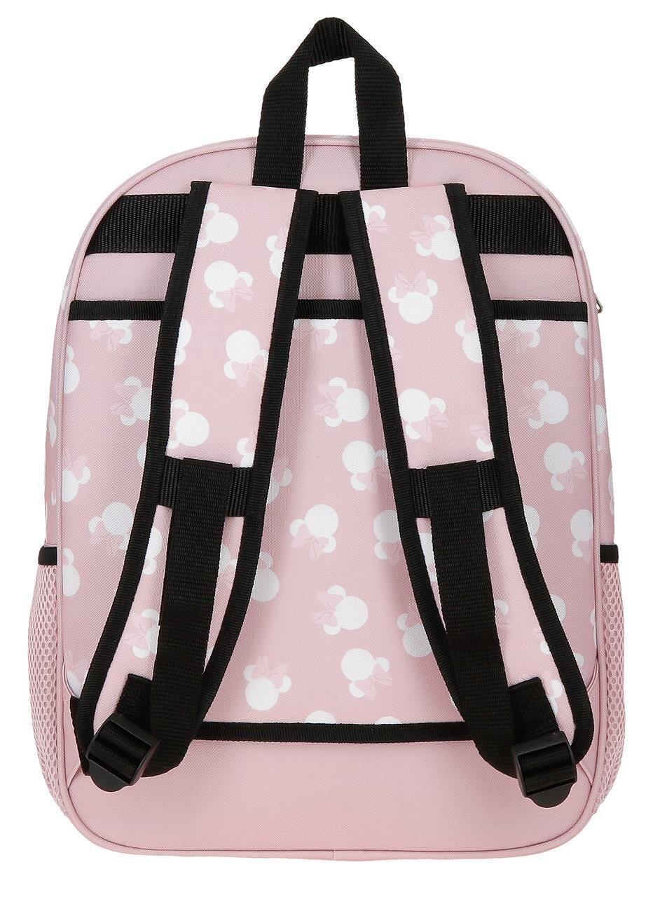 Mochila escolar niña Disney Minnie heads 38cm nude 2/4