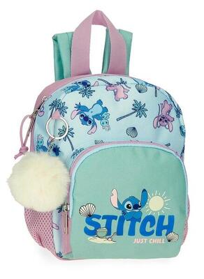 Zaino scolastico ragazza Disney Just Chill 24cm turchese