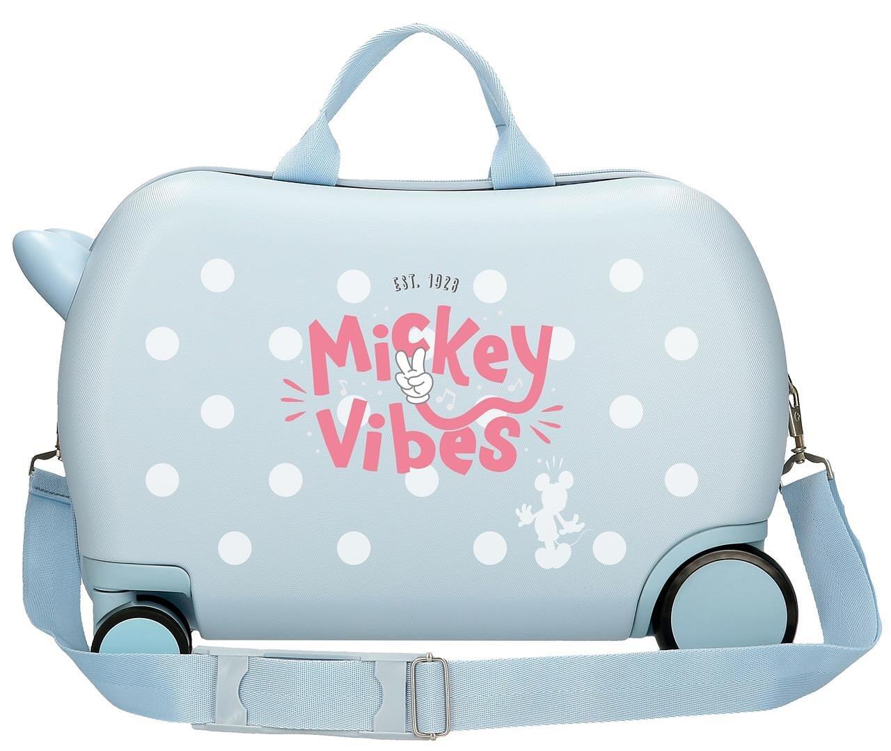 Maleta infantil 2 roues multidirectionnelles Disney Mickey Vibes 27,9L 2/4