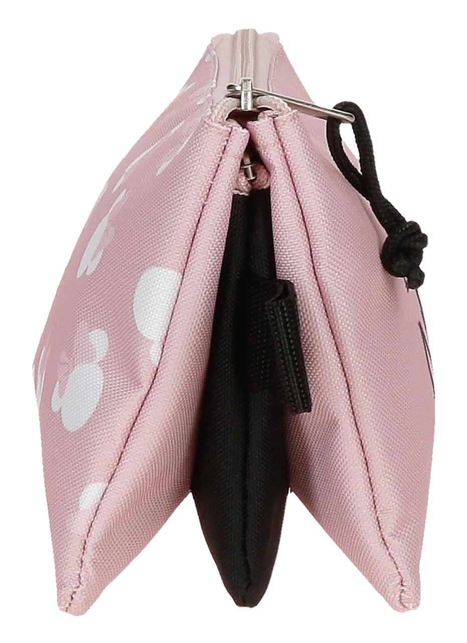 Estojo três compartimentos menina Disney Minnie Heads 12cm nude 4/4