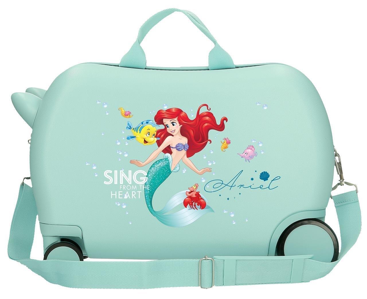Maleta infantil 2 roues multidirectionnelles Disney Princesses 24,6L 2/4