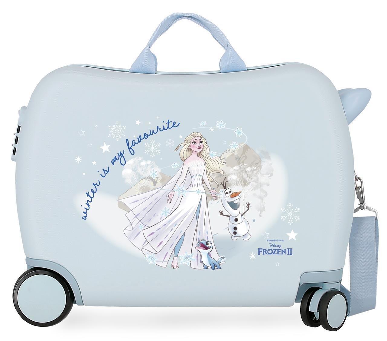 Maleta infantil 2 roues multidirectionnelles Frozen Adventure of My Mind 38L 1/2