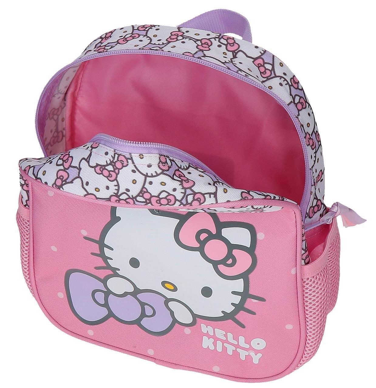 Zaino scolastico adattabile ragazza Hello Kitty My Favourite Bow 25cm rosa 4/4