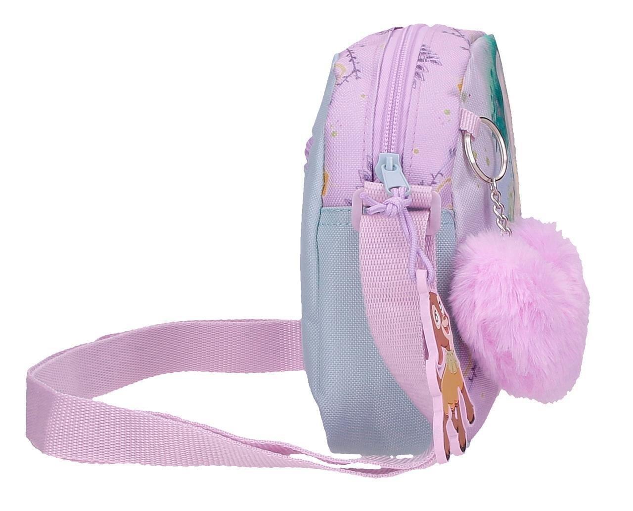 Bandolera niña Disney Wish watch us shine 16,5cm malva 4/4