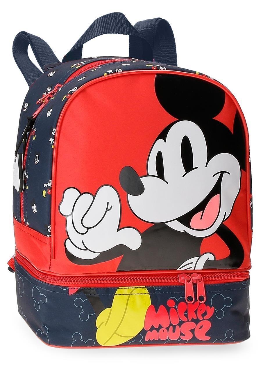 Sac à dos scolaire garçon Disney Mickey Mouse Fashion 28cm rouge 1/1