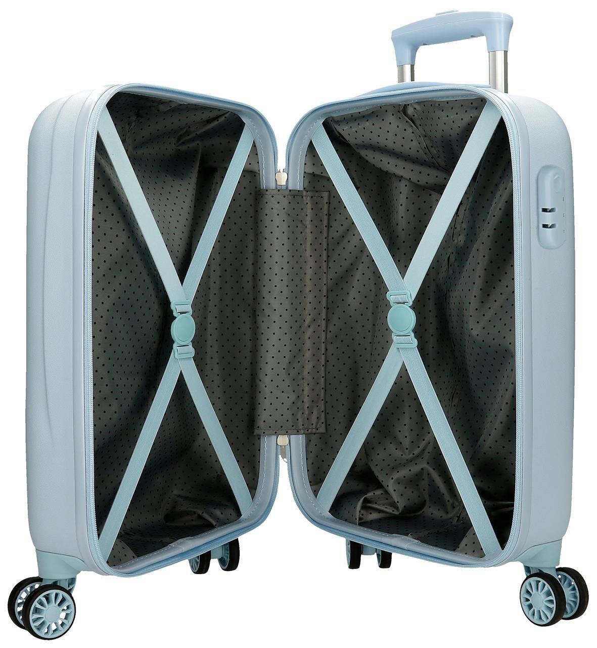 Maleta de cabina Disney Mickey fun times ABS con capacidad de 33L azul 4/5