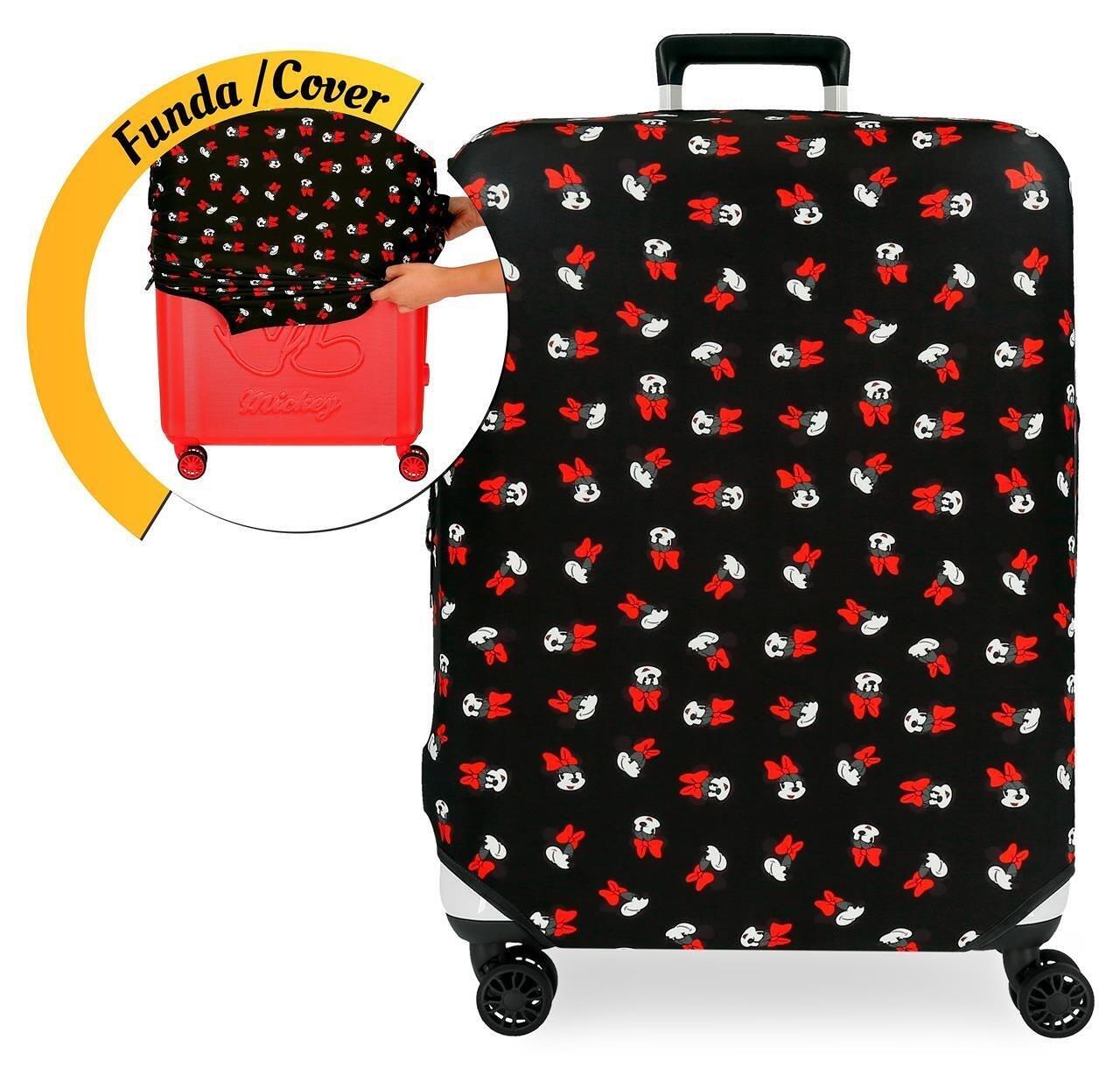 Housse pour trolley grande Disney Funny Covers noir 1/4