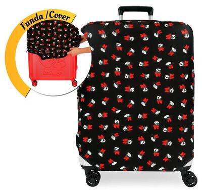 Copertura per trolley grande Disney Funny Covers nero