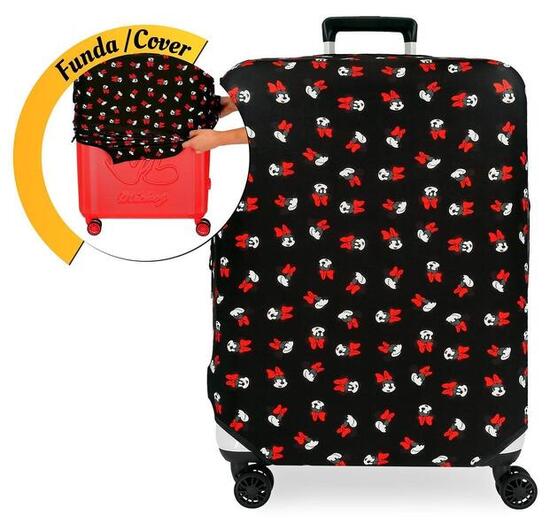 Copertura per trolley grande Disney Funny Covers nero