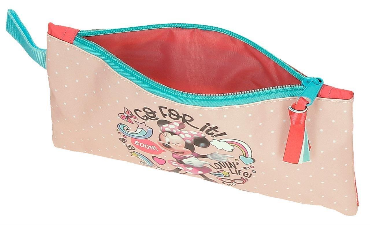 Estojo menina Disney Minnie Lovin Life 12cm coral 2/3