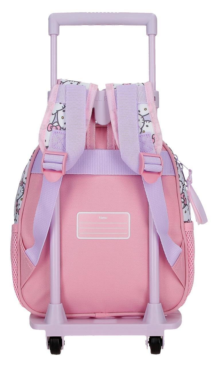 Zaino scolastico adattabile Hello Kitty My Favourite Bow con carrello 25cm rosa 2/4