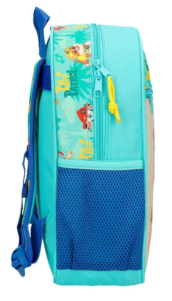 Mochila escolar adaptável Nickelodeon Paw Patrol Pawsome Vibes 33cm turquesa 4/4