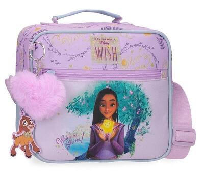 Neceser niña Disney Wish watch us shine 21cm malva