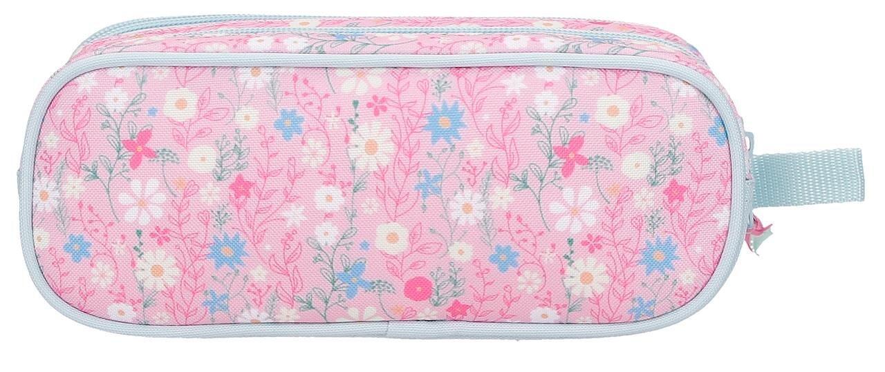 Estuche dos compartimentos niña Disney Minnie happy 9cm azul claro 2/4