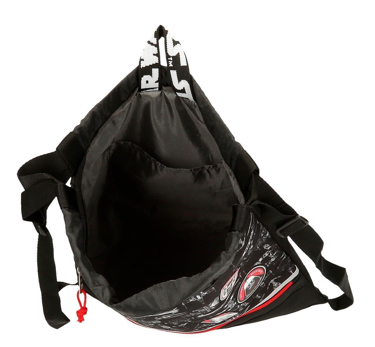 Sac de gym garçon Star Wars Space Mission 46cm noir 3/4