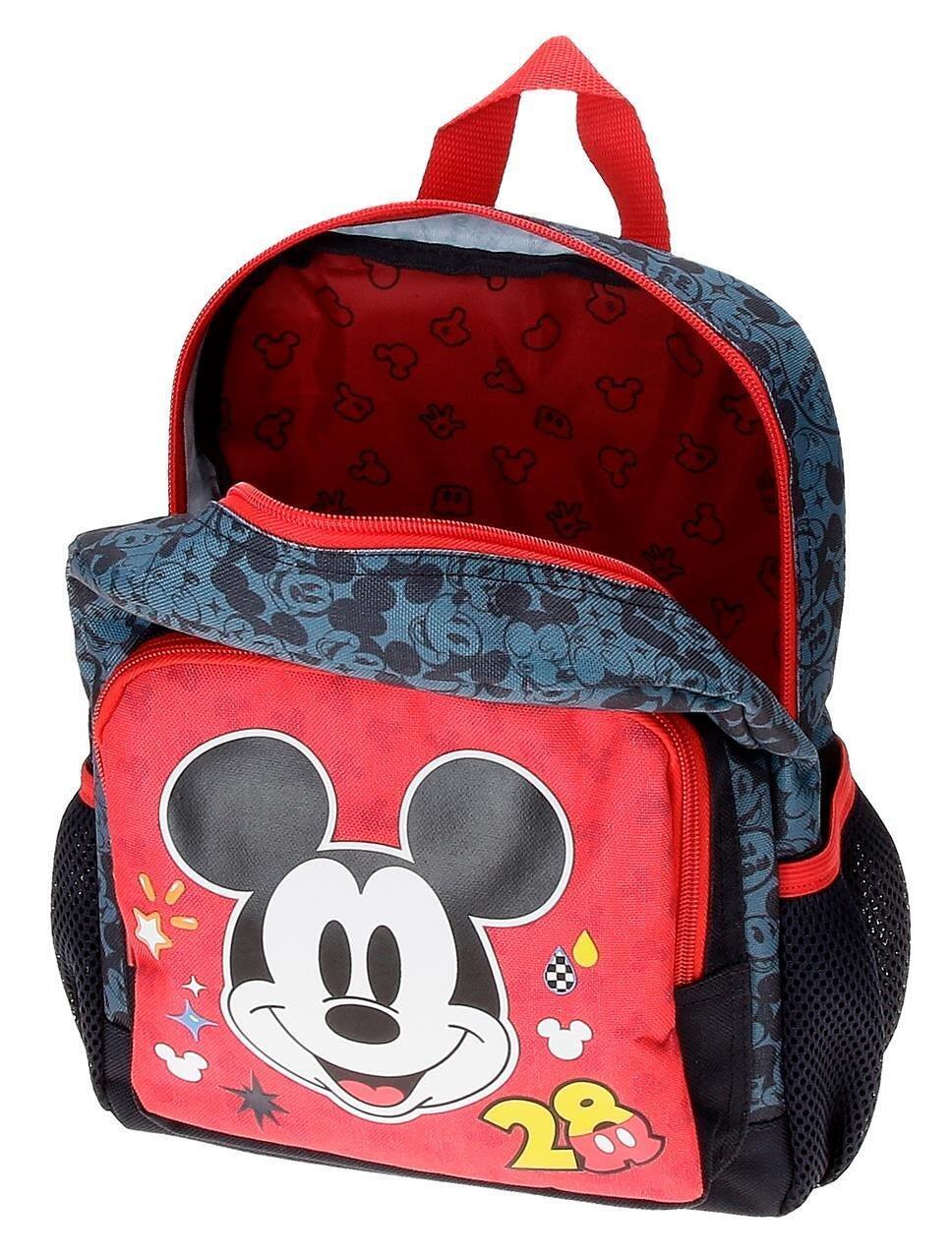 Sac à dos scolaire garçon Disney Mickey Get Moving 28cm rouge 3/3