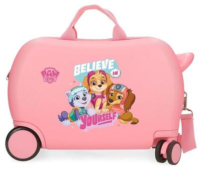 Valigia infantile 2 ruote multidirezionali Paw Patrol Believe In Yourself 246L