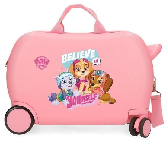 Valigia infantile 2 ruote multidirezionali Paw Patrol Believe In Yourself 246L
