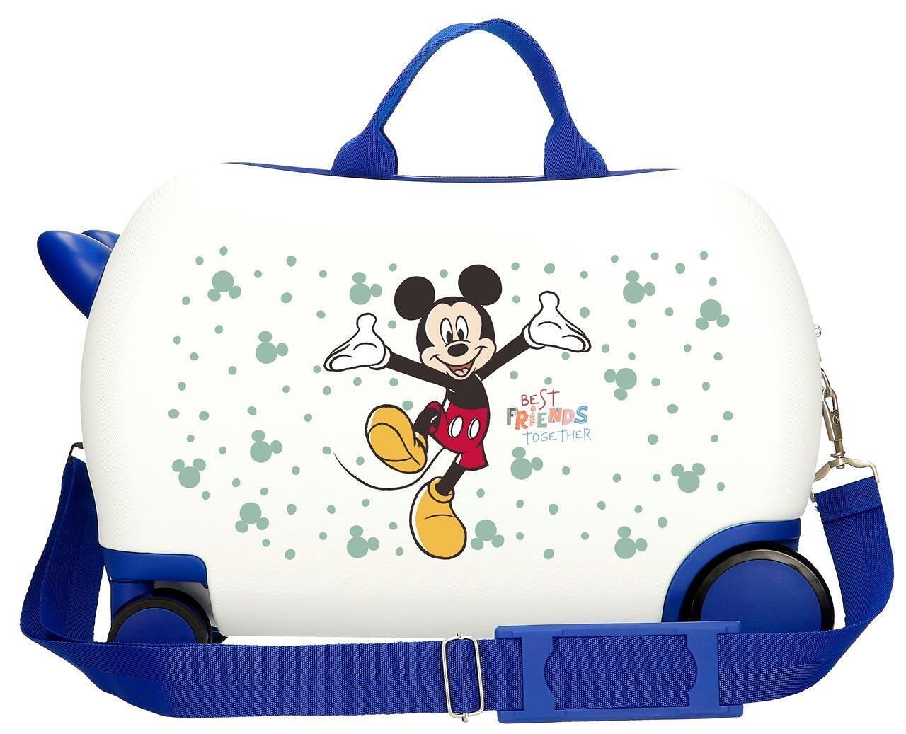 Maleta infantil 2 roues multidirectionnelles Mickey Best Friends Together 24,6L 2/4