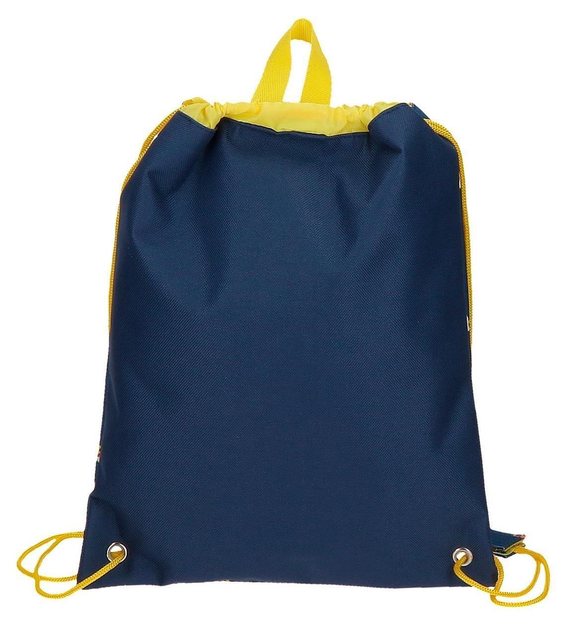 Borsa da merenda ragazzo Nickelodeon Baby Shark My Good Friend 34cm blu 2/4
