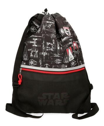 Gym Sac chico Star wars Space mission 46cm negro