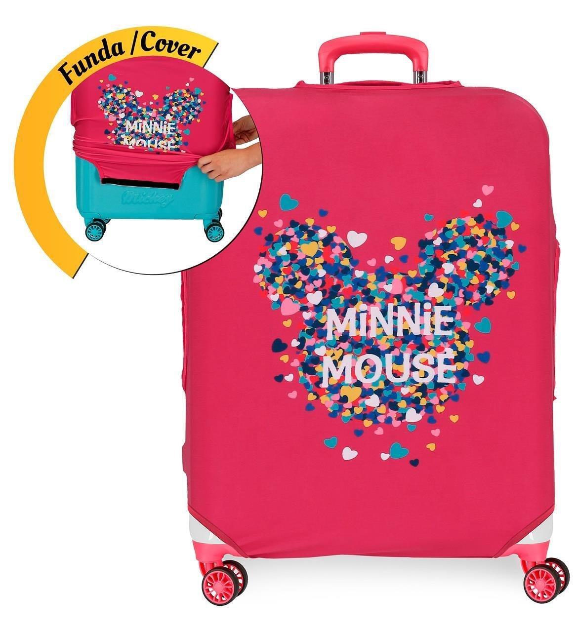 Housse pour trolley grande Disney Funny Covers fuchsia 1/4