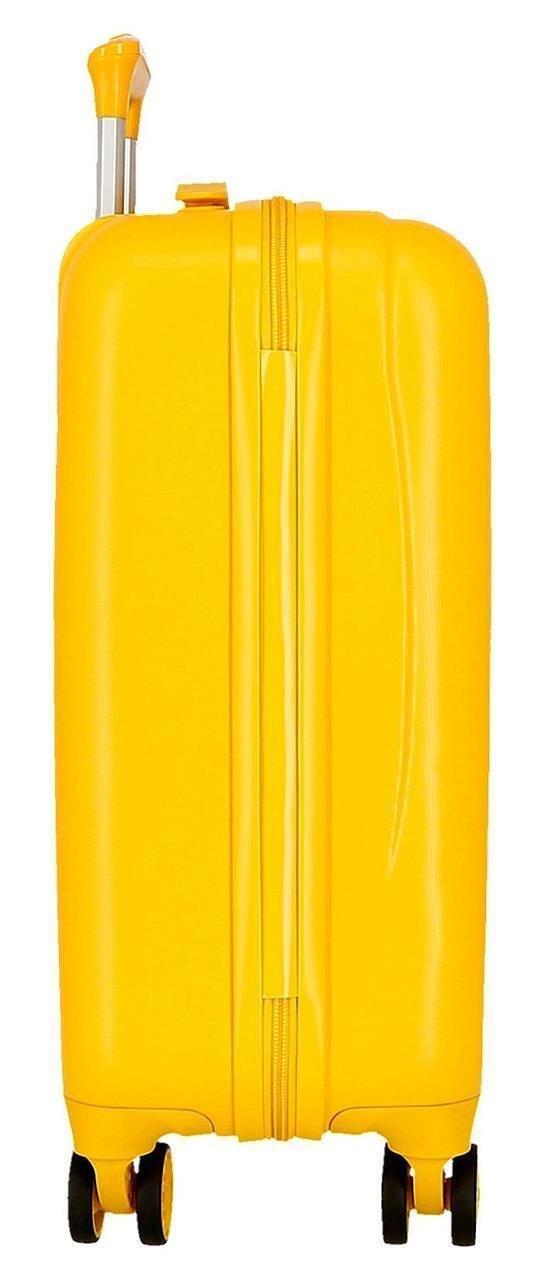 Maleta de cabine ABS rigide unisexe Disney Winnie the Pooh 28,4L ocre 3/4