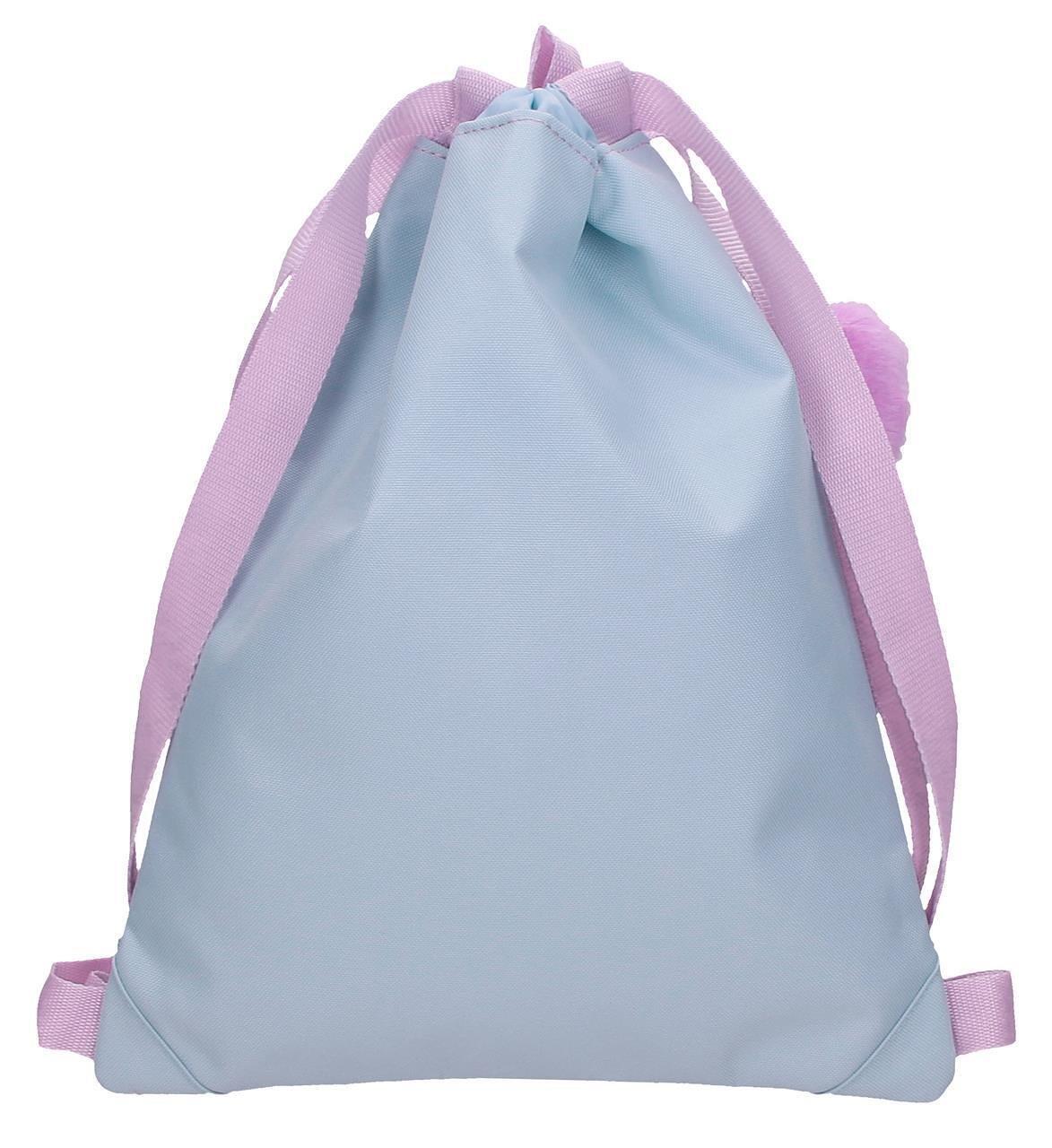 Gym Sac ragazza Disney Wish Watch Us Shine 40cm malva 2/4