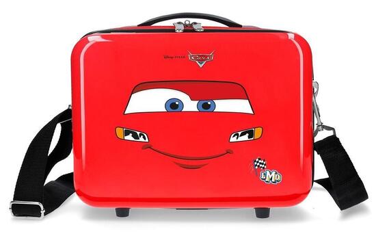 Neceser ABS niño Disney Cars lightning mcqueen 9,14L rojo