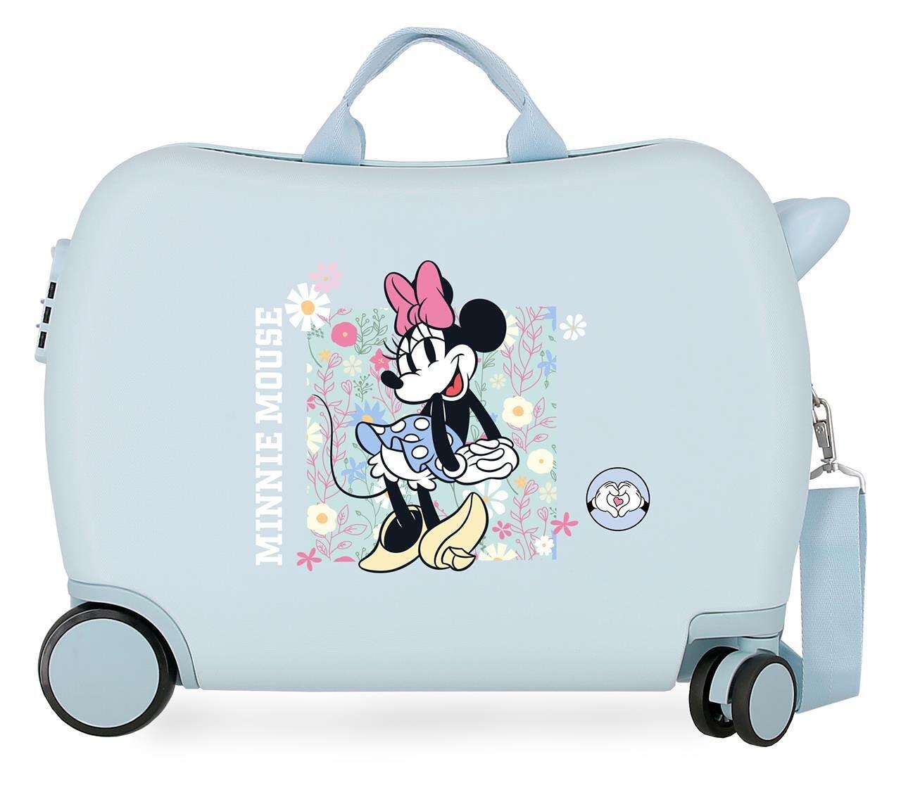 Maleta infantil 2 roues multidirectionnelles Disney Minnie Happy 38L 1/4