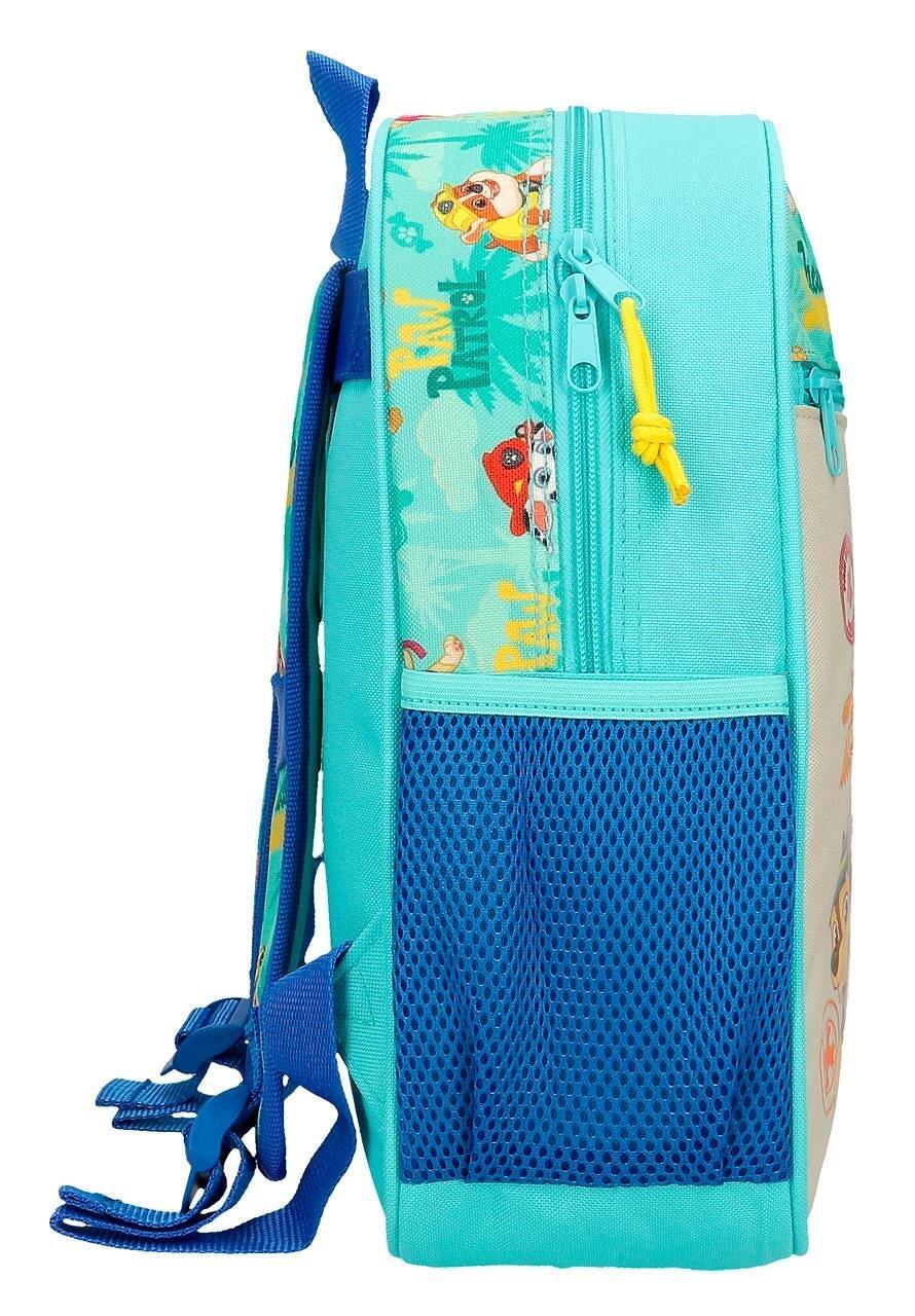 Mochila escolar menino Nickelodeon Paw Patrol Pawsome Vibes 33cm turquesa 3/3