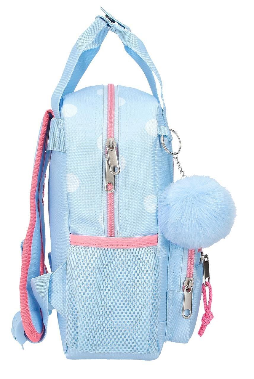 Mochila escolar adaptable niña Disney Mickey vibes 28cm azul claro 4/4