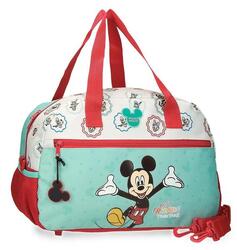 Sac de voyage garçon Disney Mickey Best Friends Together 40cm vert clair