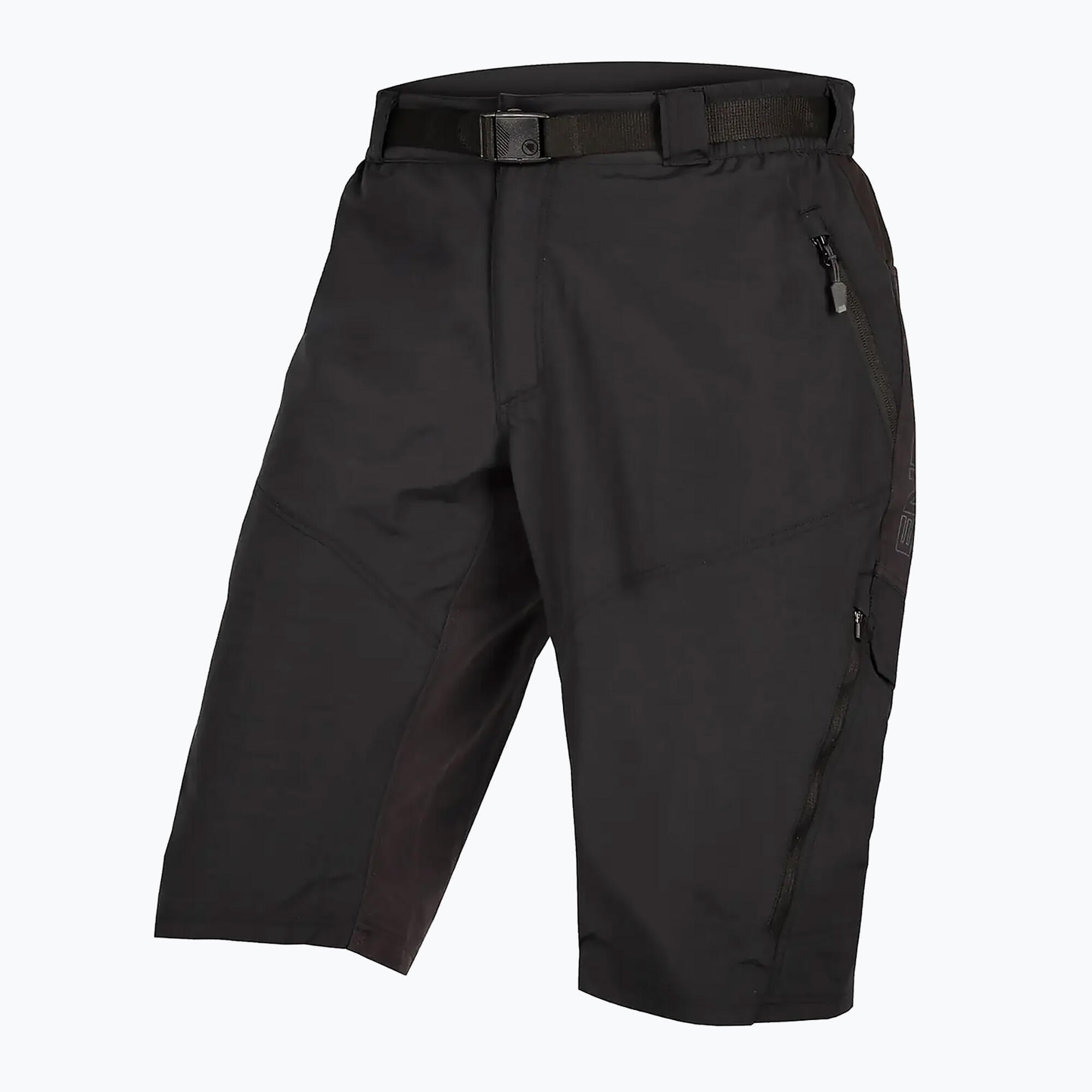Pantalón corto Endura Hummvee con culote desmontable negro 3/3