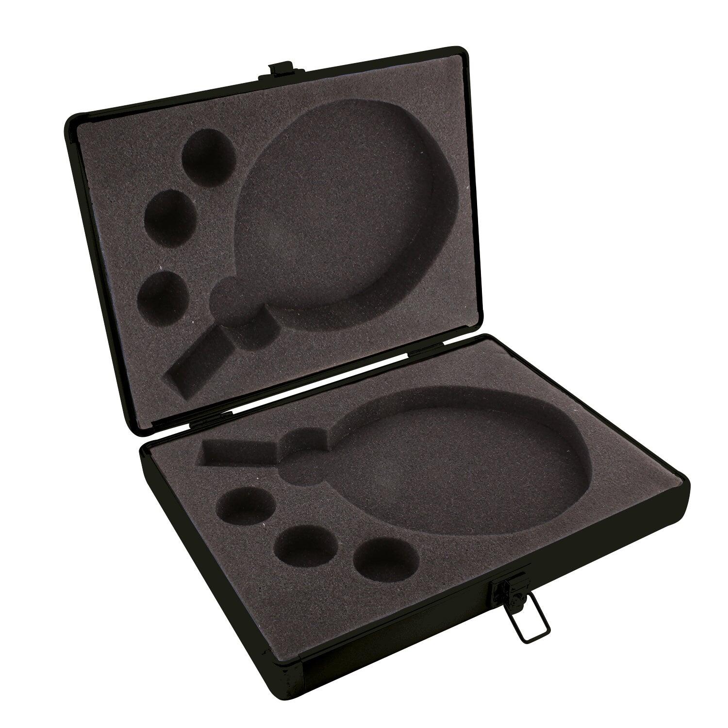 Dubbele aluminium racketkoffer 2/2