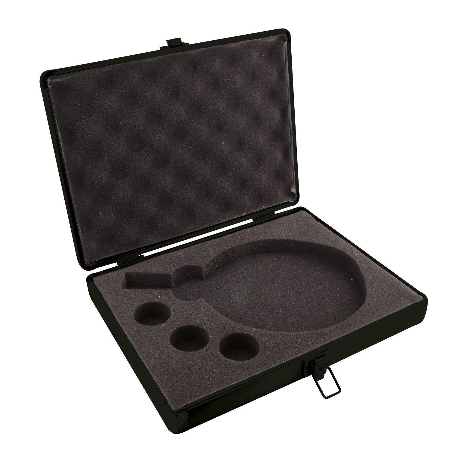 Racketkoffer aluminium zwart 2/6