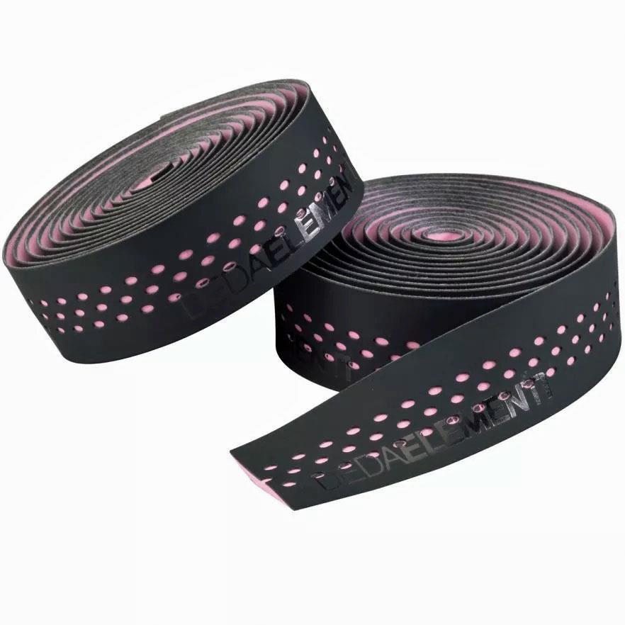 DEDA PRESA Bike Handlebar Padded Cycle Tape - Black Pink