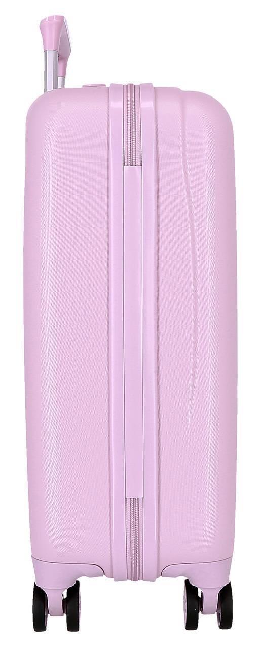 Maleta de cabina Disney Frozen Close to the heart ABS con capacidad 41L Lila 2/4