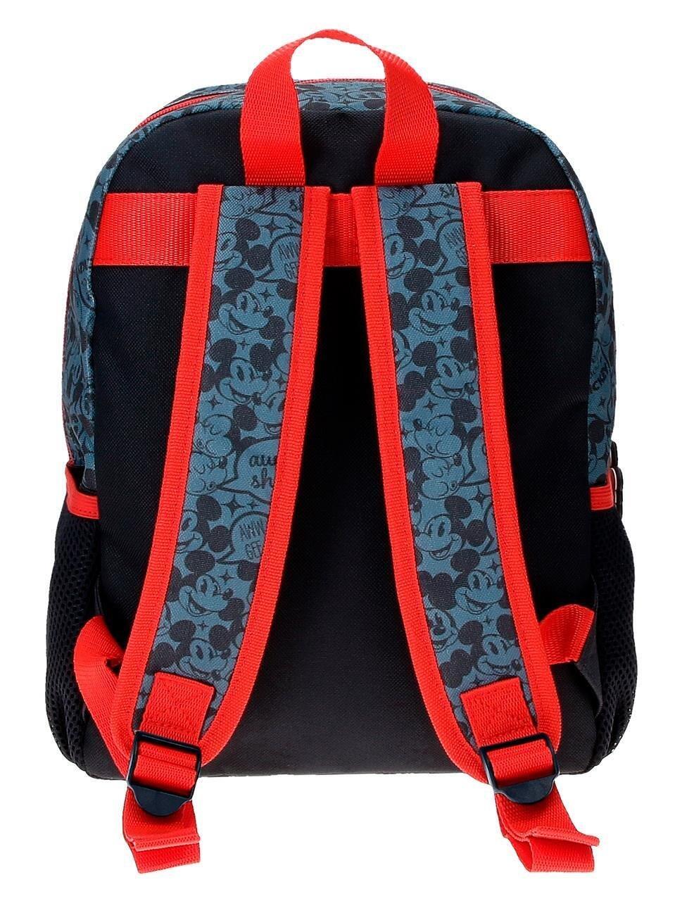Sac à dos scolaire garçon Disney Mickey Get Moving 32cm rouge 2/3