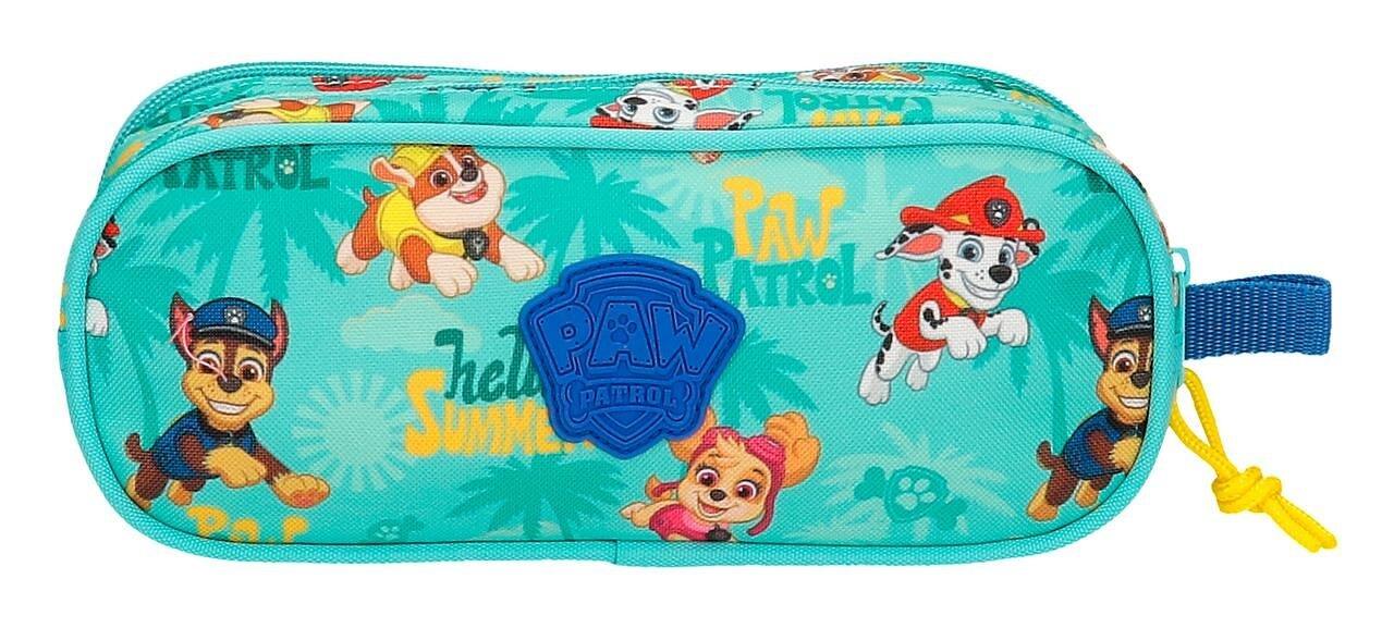Astuccio due scomparti ragazzo Nickelodeon Paw Patrol Pawsome Vibes 9cm turchese 2/4