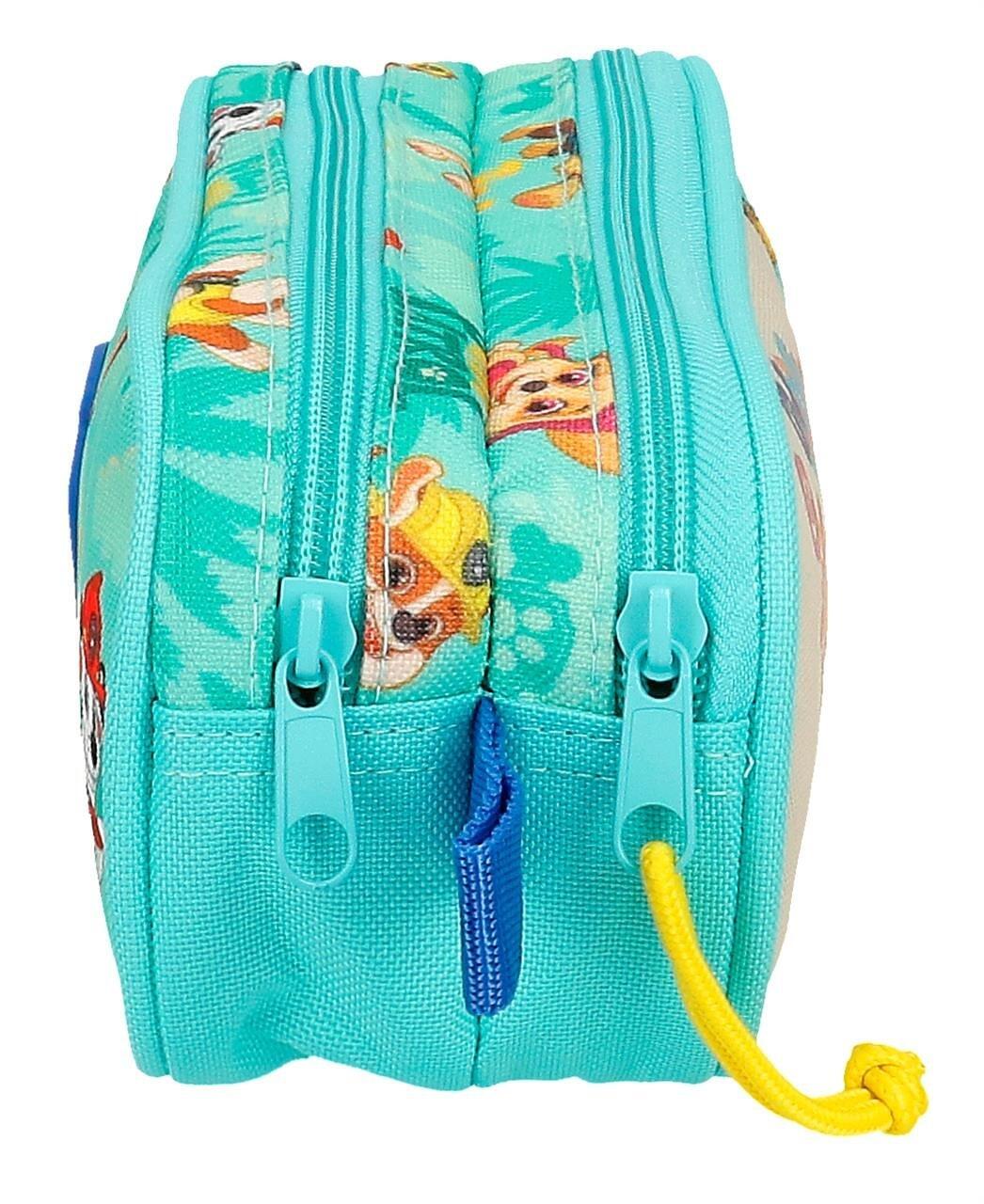 Astuccio due scomparti ragazzo Nickelodeon Paw Patrol Pawsome Vibes 9cm turchese 4/4