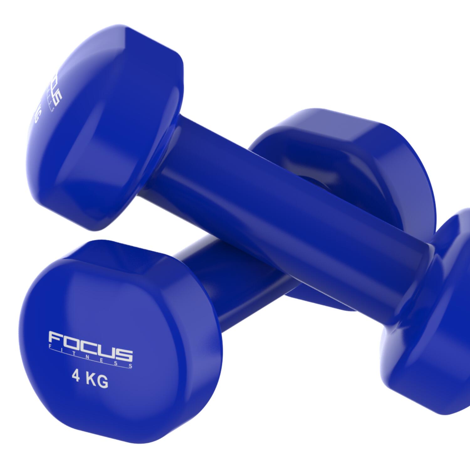 Vinyl Dumbbells - 2 x 4 kg 4/6